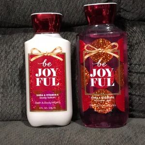 Shower gel and lotion
